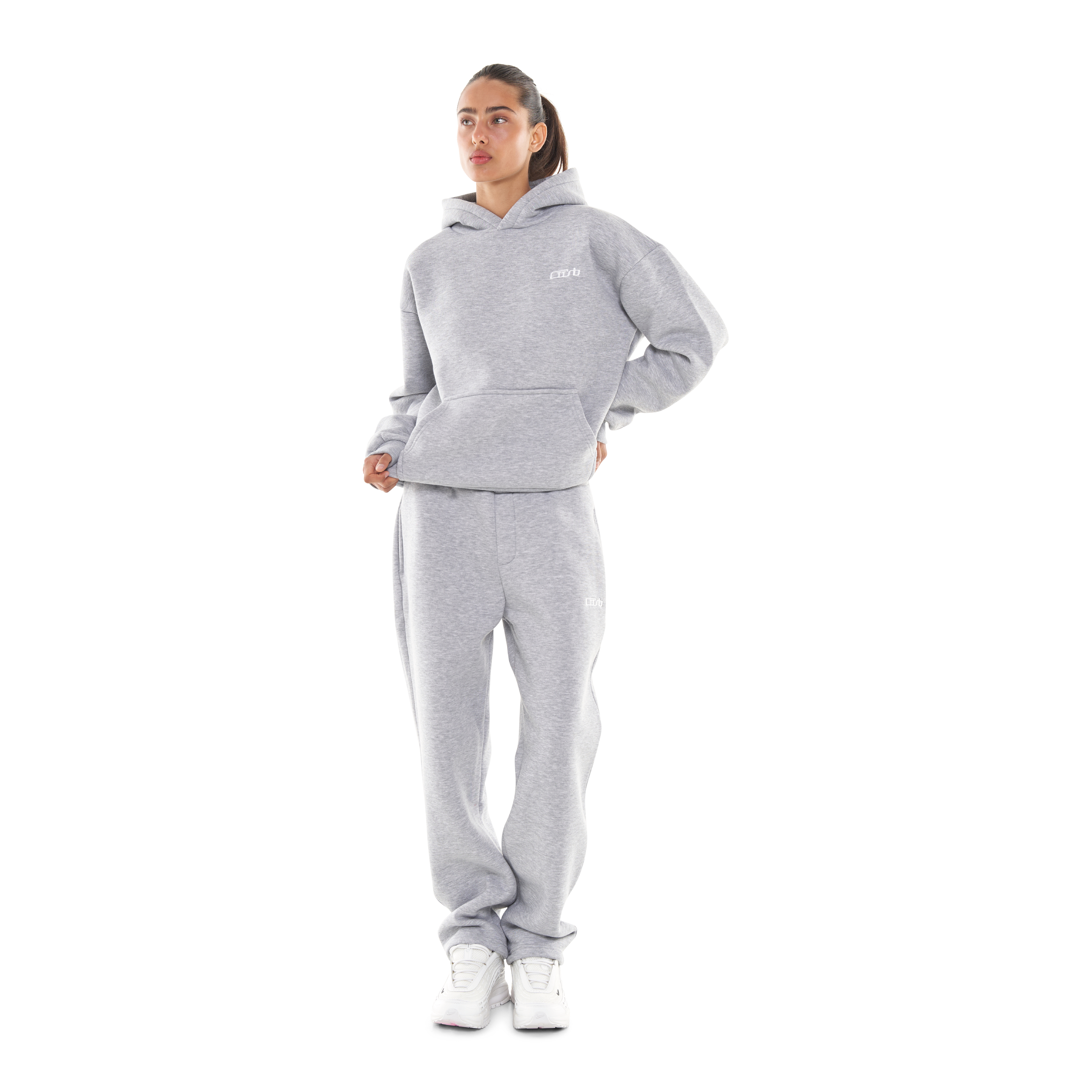 GREY MELANGE Tracksuit (free joggers)