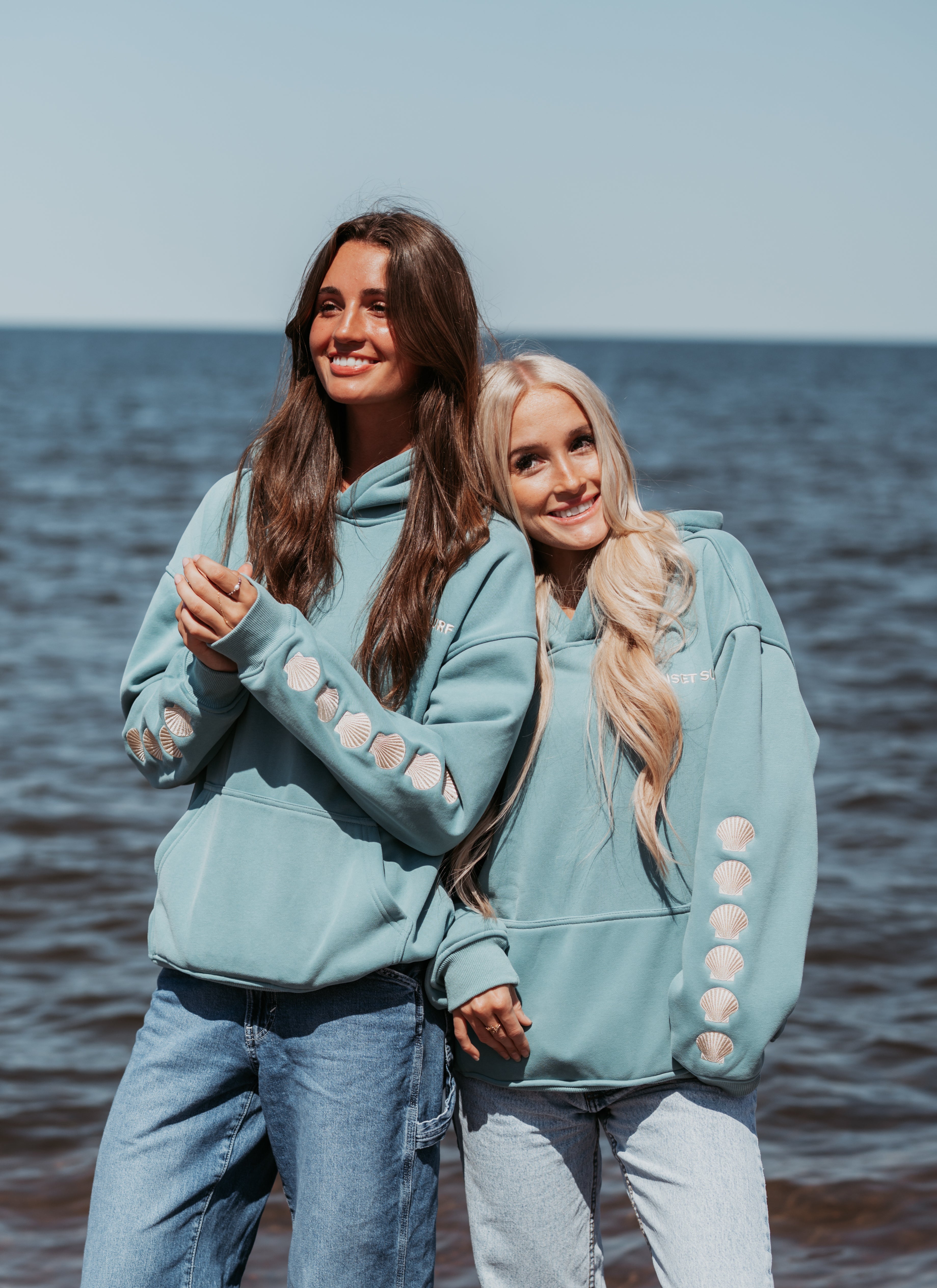 Coastal Bloom Hoodie
