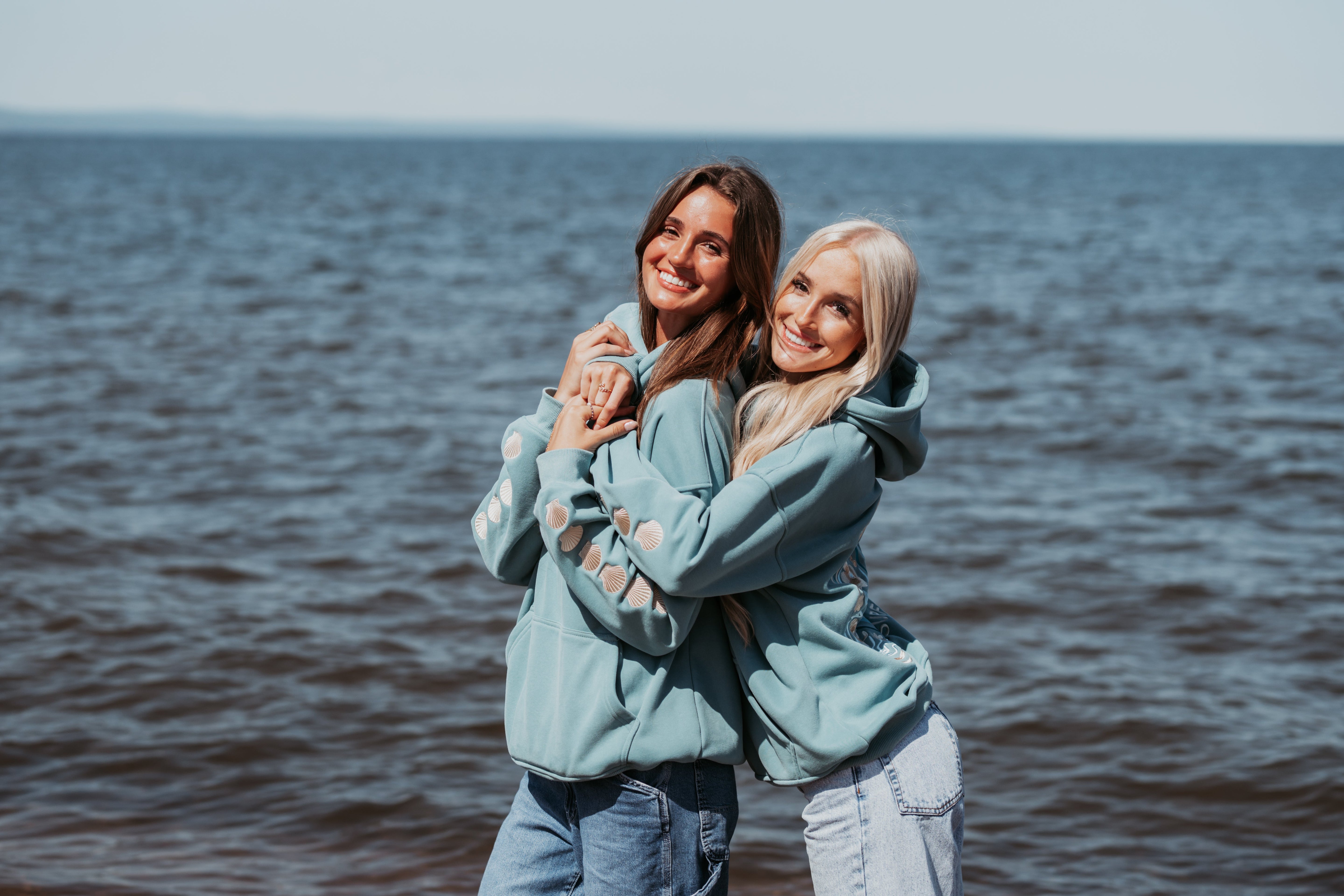 Coastal Bloom Hoodie