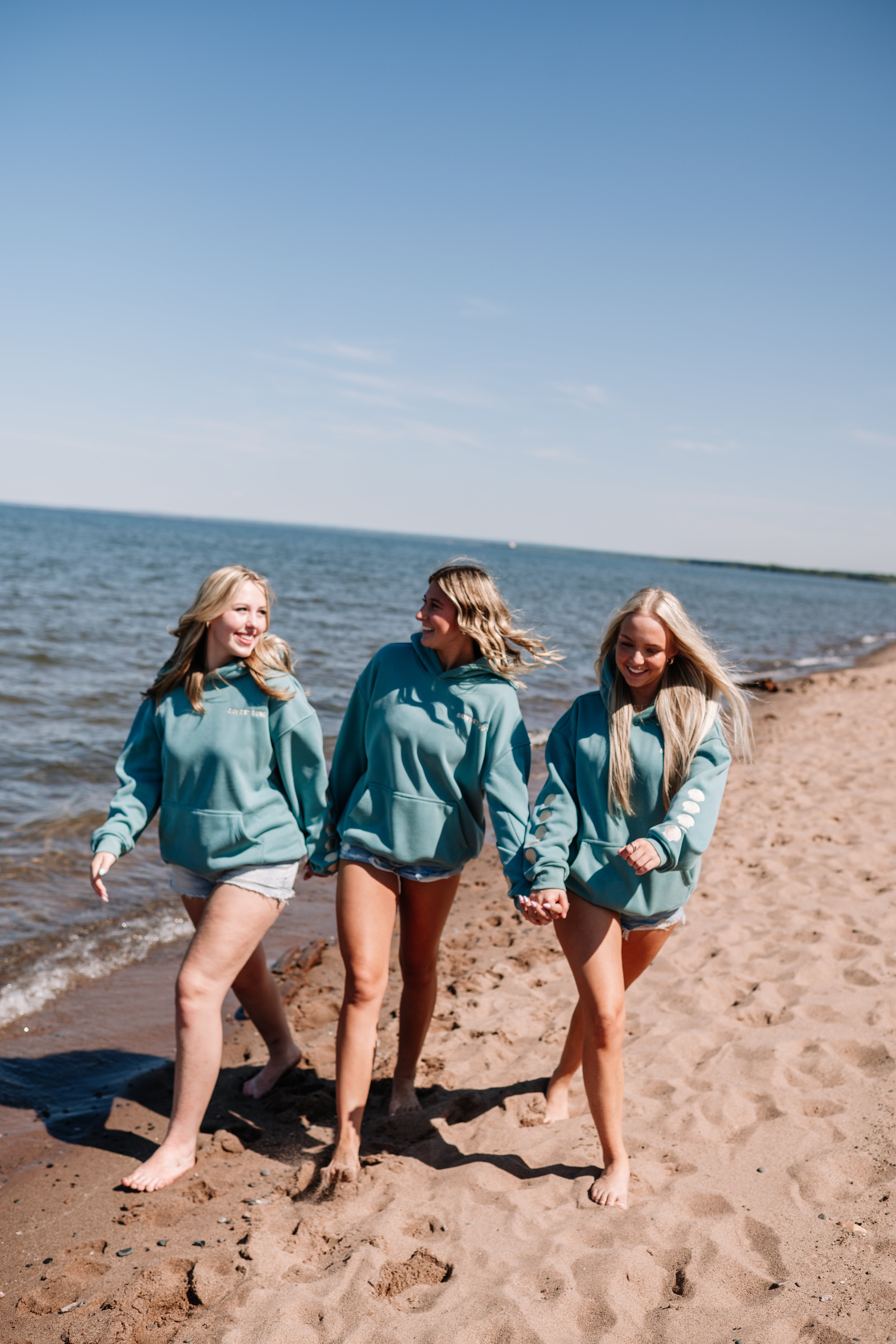 Coastal Bloom Hoodie