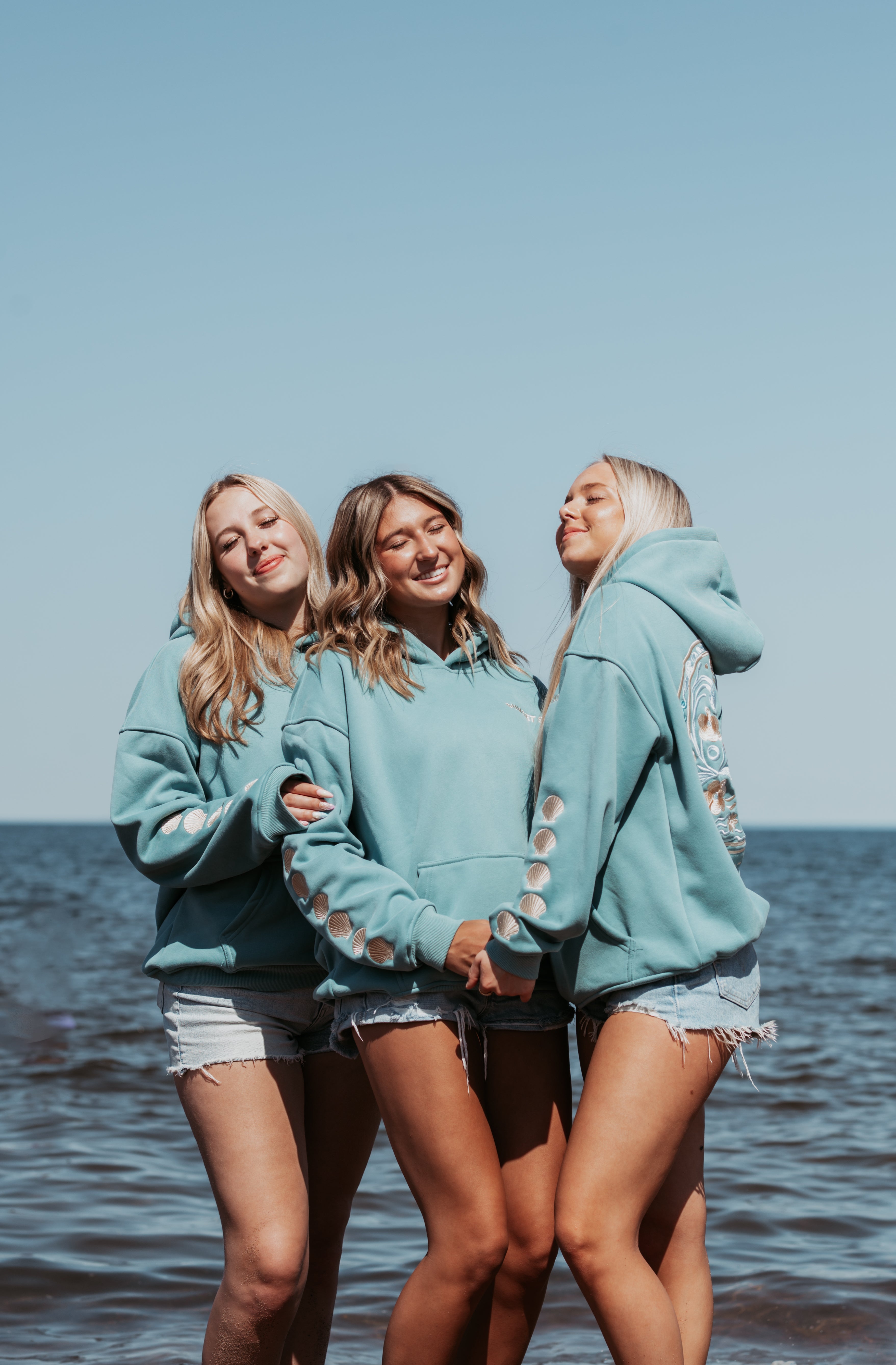 Coastal Bloom Hoodie