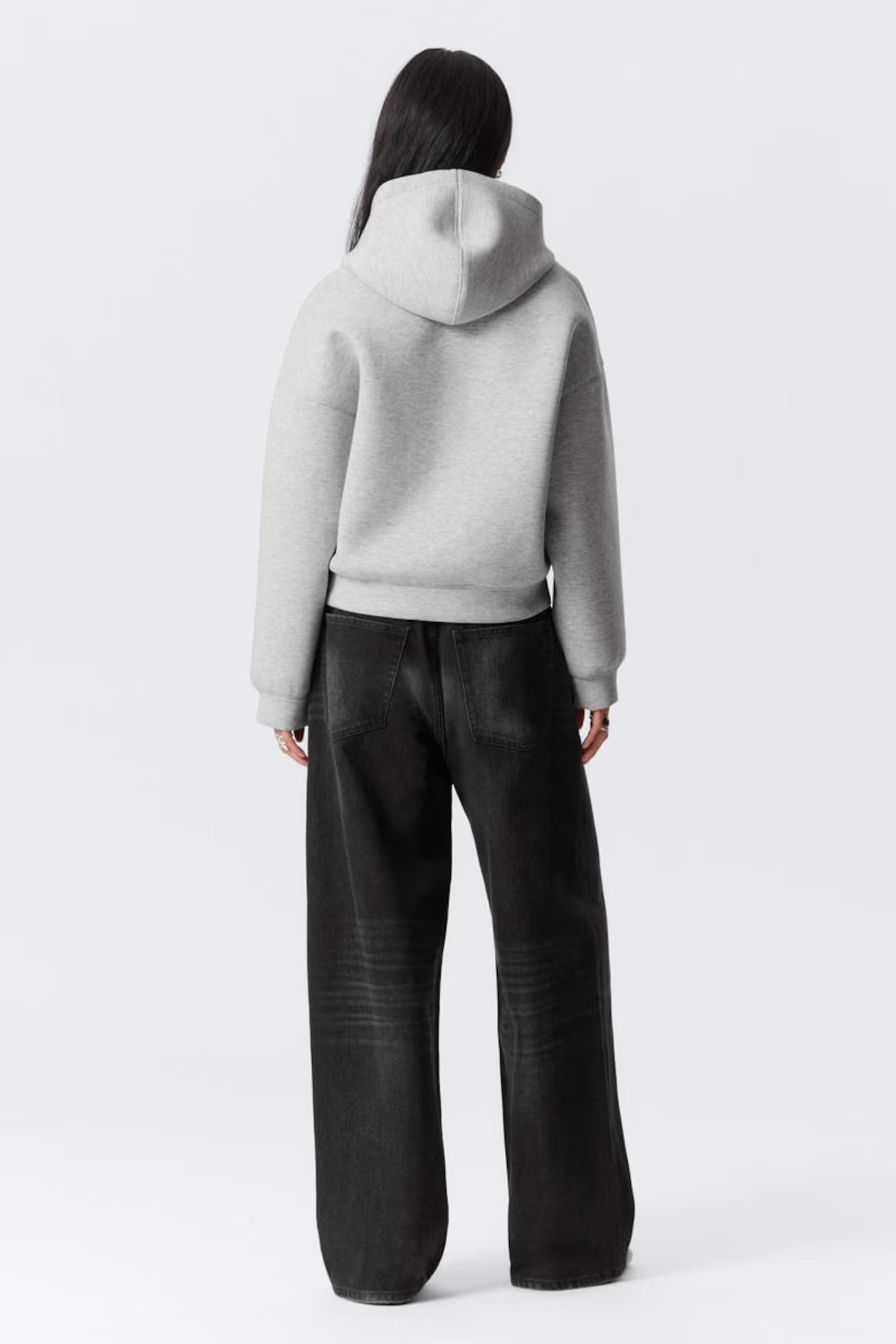 OVERSIZED SCUBA ZIP-HOODIE