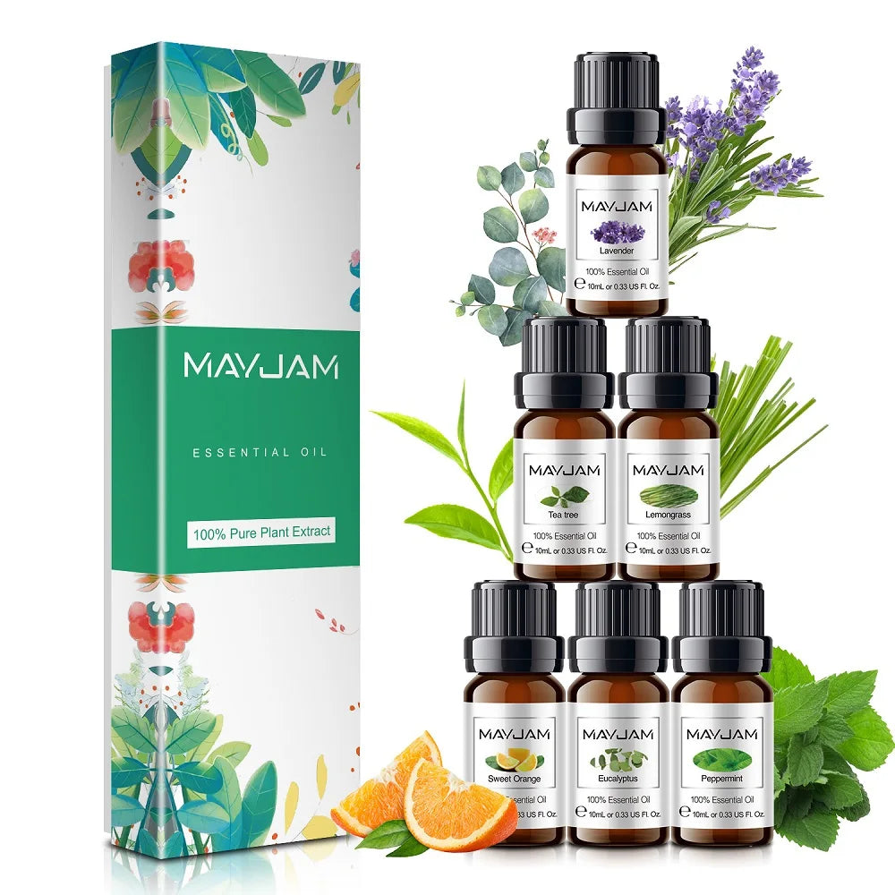 6-Pack Mistorae™ Pure Essential Oils Bundle 