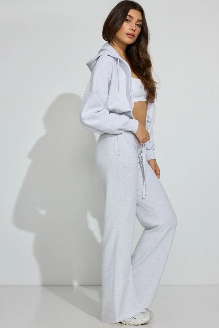 Stretch Terry Bootcut Pants